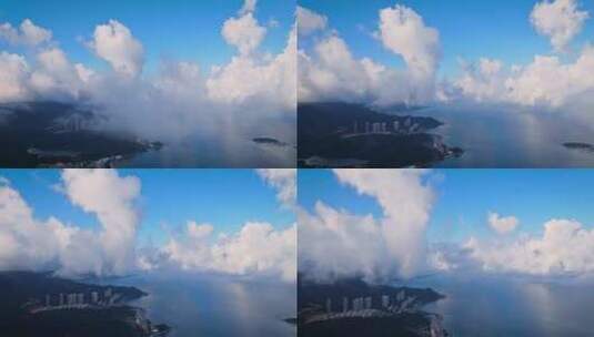惠东巽寮湾航拍视频4K高清在线视频素材下载