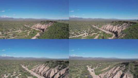 亚利桑那州凤凰城外的沙漠高清在线视频素材下载