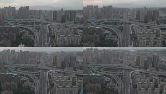 武汉立交桥高清在线视频素材下载