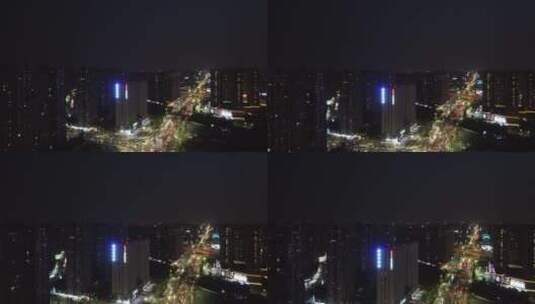 郑州夜景高清在线视频素材下载