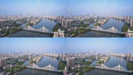 广州海印桥延时高清在线视频素材下载