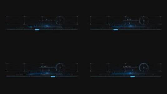 科技感hud元素高清在线视频素材下载