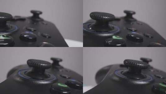 视频游戏控制器按钮特写高清在线视频素材下载