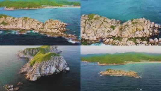 4K小岛航拍岛屿高清在线视频素材下载
