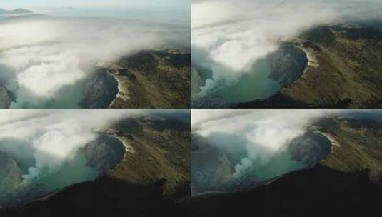 火山口 印度尼西亚高清在线视频素材下载