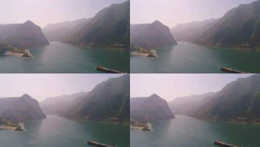四川重庆巫山县景点航拍高清在线视频素材下载