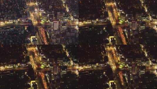 城市夜晚交通高清在线视频素材下载