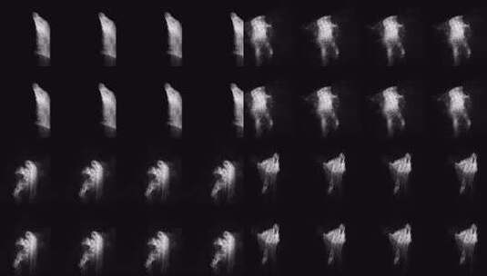 21 4K酷炫粒子人物舞蹈背景高清在线视频素材下载