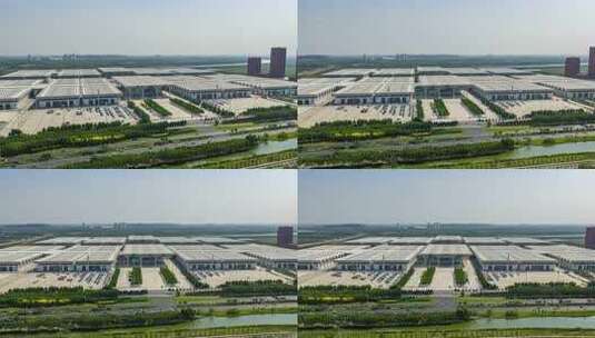 天津国家会展中心高清在线视频素材下载