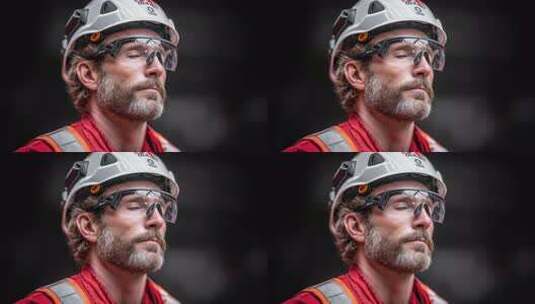 能源工程师专注未来清洁能源建设高清在线视频素材下载