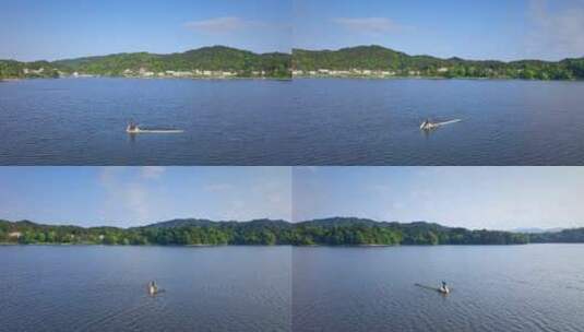 湖南岳阳自然风光航拍视频高清在线视频素材下载