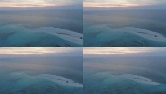 西沙群岛南海岛礁航拍高清在线视频素材下载