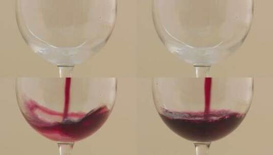 将红酒倒入酒杯高清在线视频素材下载