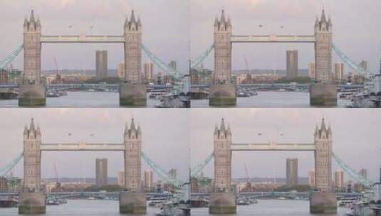 伦敦塔桥的高清视频高清在线视频素材下载