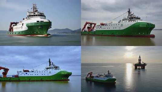 探索二号 深海科考 中科院 海洋强国建设高清在线视频素材下载