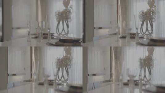 住宅客厅装饰家居空间设计现代简约轻奢舒适高清在线视频素材下载