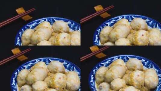 家常菜品芋头芋子4k实拍平移镜头高清在线视频素材下载