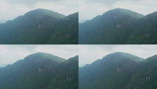 航拍武功山自然地貌石峰4k视频高清在线视频素材下载