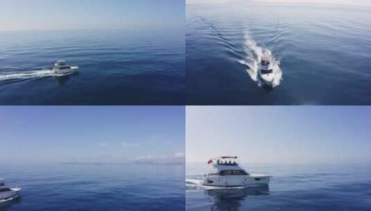 玻璃海游艇高清在线视频素材下载