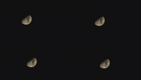 月球：地球的天然卫星高清在线视频素材下载