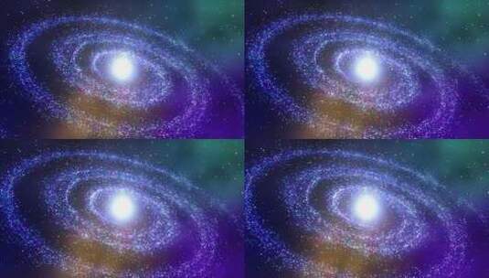 星云 银河 动态 彩色高清在线视频素材下载