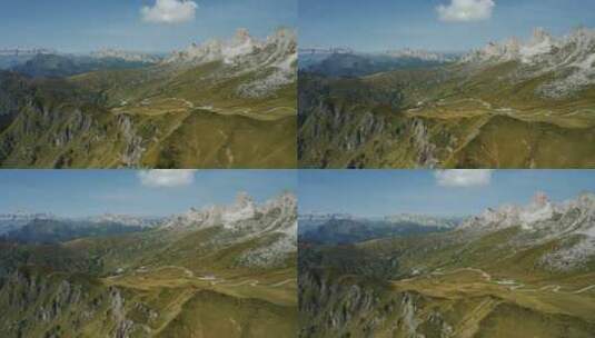 落基山脉天际线景观高清在线视频素材下载