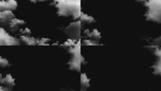 云层带透明通道高清在线视频素材下载