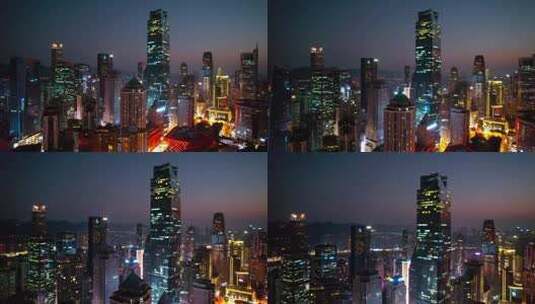 重庆地标航拍12高清在线视频素材下载