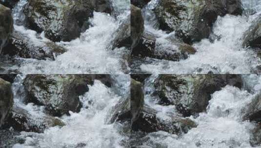 小溪溪水高清在线视频素材下载