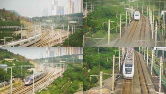 中国高铁 动车高清在线视频素材下载