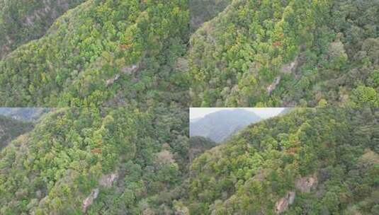 陕西太白县附近秦岭山脉初秋高清在线视频素材下载