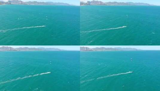 风筝冲浪场所、运动理念、健康生活方式、载高清在线视频素材下载