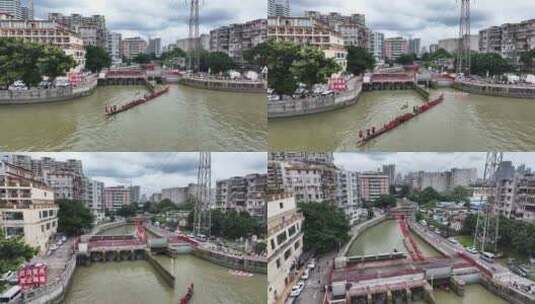 中国广东省广州市荔湾区荔湾湖招景高清在线视频素材下载