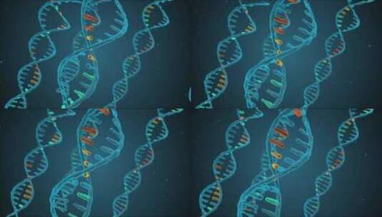 数字生成DNA高清在线视频素材下载