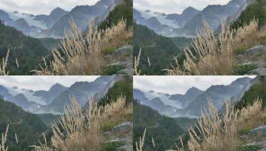 山林全景实拍高清在线视频素材下载