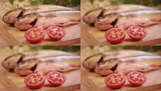 食材草鱼鱼肉 (7)高清在线视频素材下载