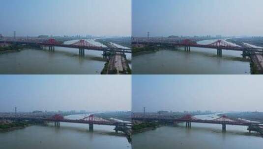 东莞东江大桥全景环绕高清在线视频素材下载