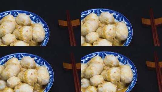 家常菜品芋头芋子4k实拍平移镜头高清在线视频素材下载