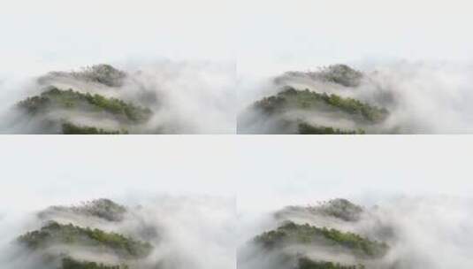 山顶峰的日出云海延时拍摄高清在线视频素材下载