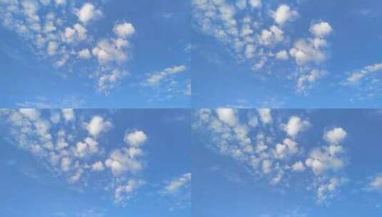 天空蓝天白云流动高清在线视频素材下载