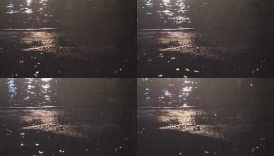 雨夜空镜高清在线视频素材下载