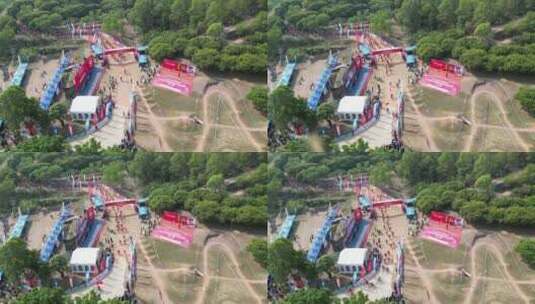 中国山地自行车公开赛高清在线视频素材下载