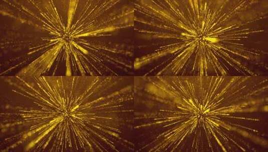 4K金色粒子背景高清在线视频素材下载