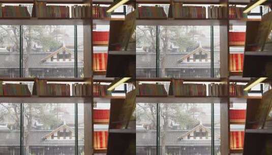 图书馆空镜高清在线视频素材下载