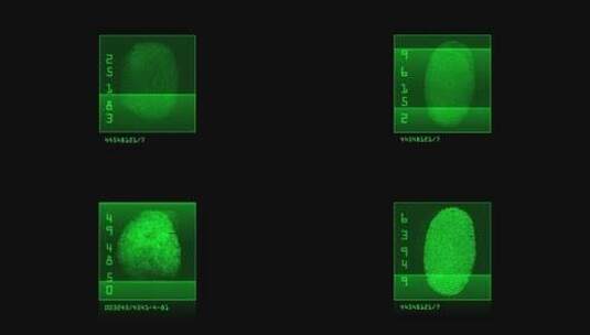 指纹识别高清在线视频素材下载
