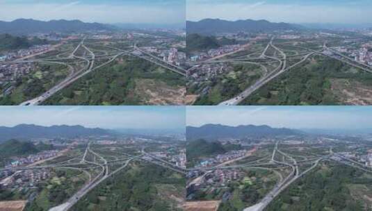 广西桂林绕城高速车流交通高清在线视频素材下载