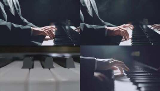 【合集】演唱会弹钢琴表演高清在线视频素材下载