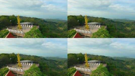 寺庙寺院祈福禅修禅意风景意境古建筑素材高清在线视频素材下载