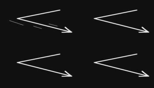 风格化箭头高清在线视频素材下载