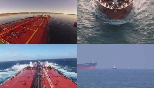 货轮港口海洋邮轮高清在线视频素材下载
